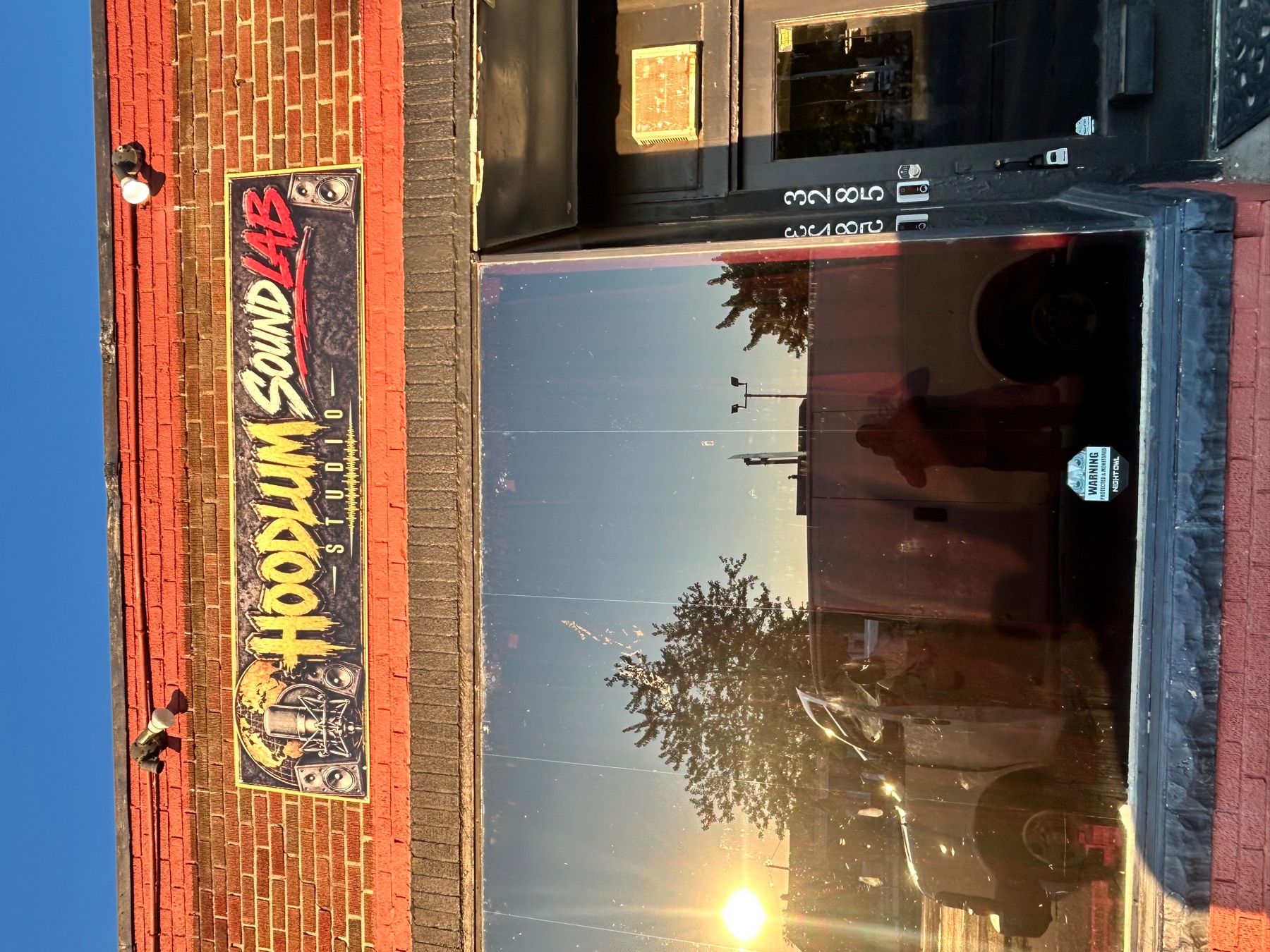 Hoodlum Sound Lab Studio storefront at 3285 Delaware Ave in Kenmore, NY